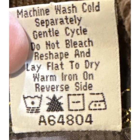 Bob Mackie Jacket Wearable Art Lrg Brown Leather/Knit Western Embroidered Zip - Picture 14 of 14